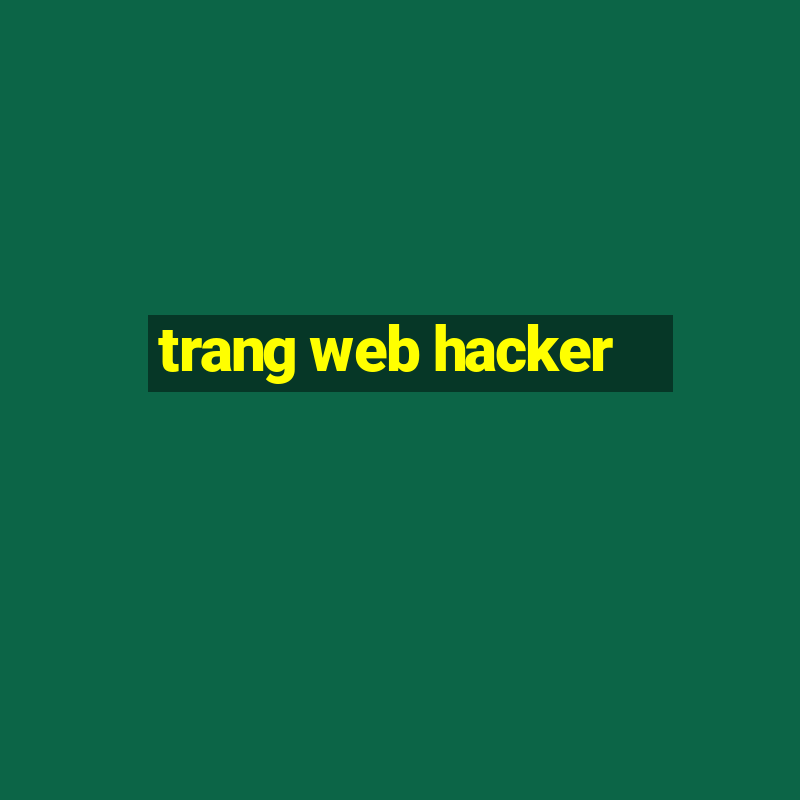 trang web hacker