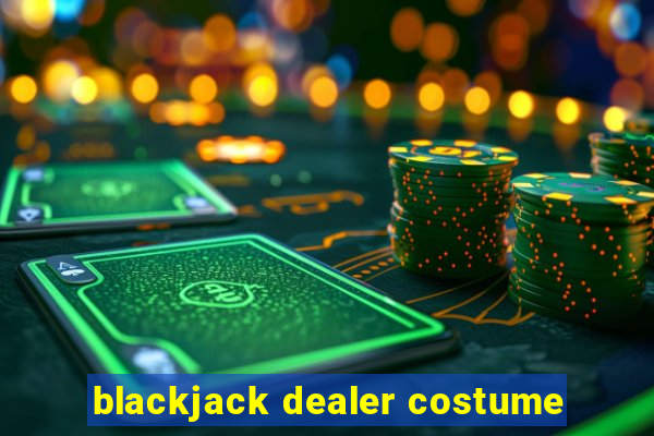 blackjack dealer costume