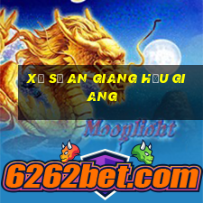 xổ số an giang hậu giang