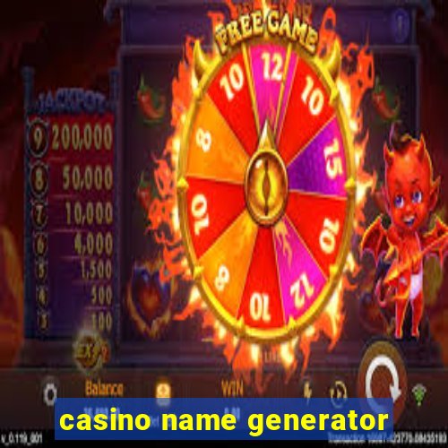 casino name generator