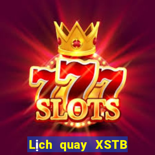 Lịch quay XSTB ngày 5