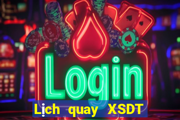 Lịch quay XSDT 6x36 thứ Ba