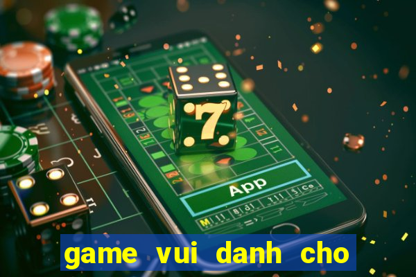 game vui danh cho con gai