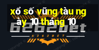 xổ số vũng tàu ngày 10 tháng 10