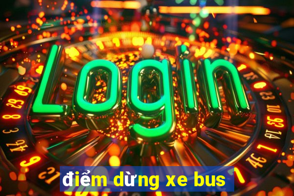 điểm dừng xe bus