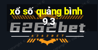 xổ số quảng bình 9 3