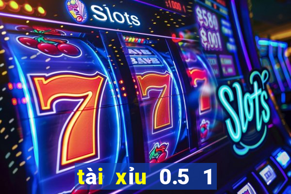 tài xỉu 0.5 1 là gì