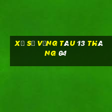 xổ số vũng tàu 13 tháng 04