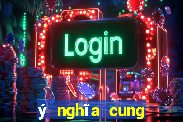 ý nghĩa cung thiên bình