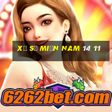 xổ số miền nam 14 11