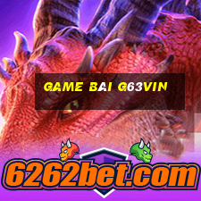 Game Bài G63vin