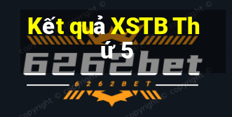 Kết quả XSTB Thứ 5