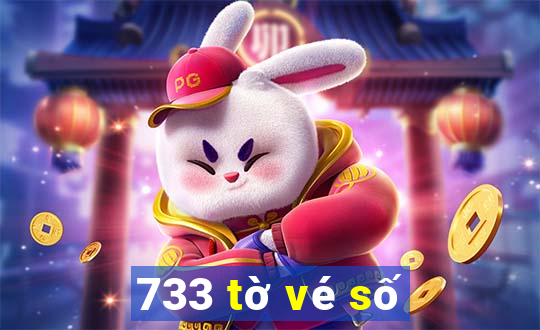 733 tờ vé số