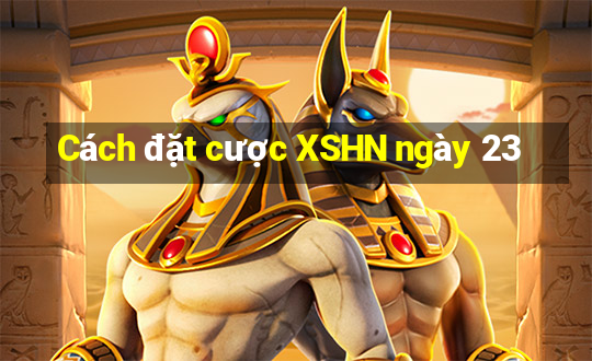 Cách đặt cược XSHN ngày 23