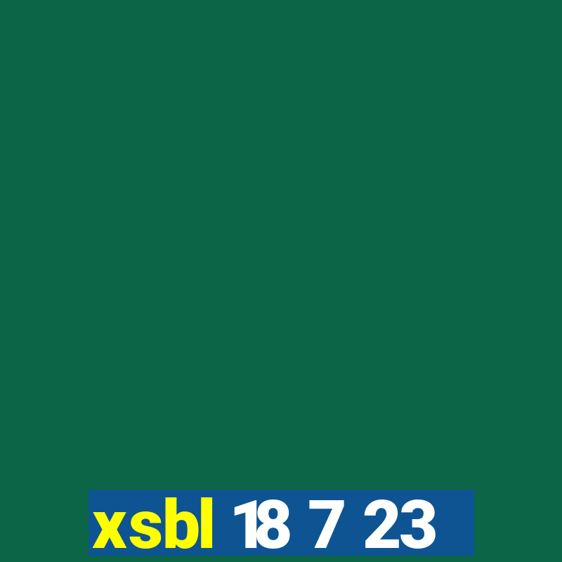 xsbl 18 7 23