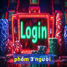 phỏm 3 người