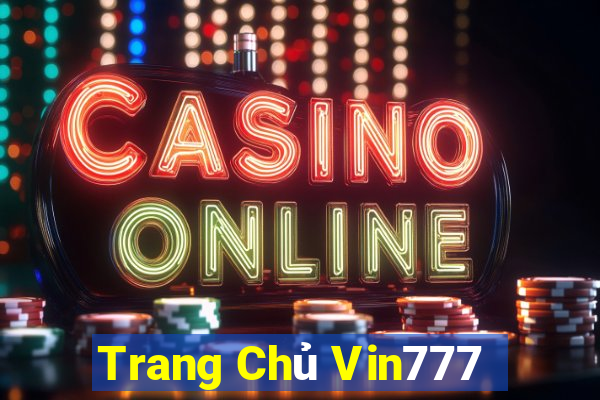 Trang Chủ Vin777