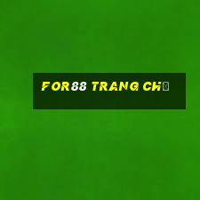 for88 Trang chủ