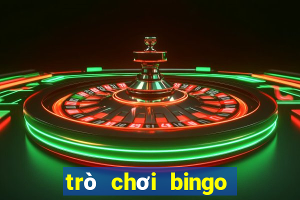 trò chơi bingo tiếng anh