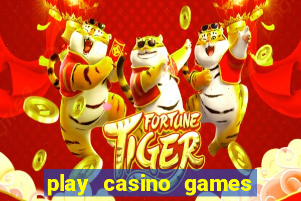 play casino games for free