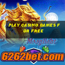 play casino games for free