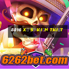 8816 Xổ số kiến thiết