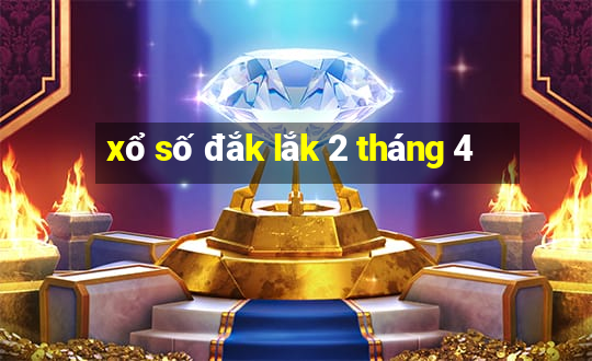 xổ số đắk lắk 2 tháng 4