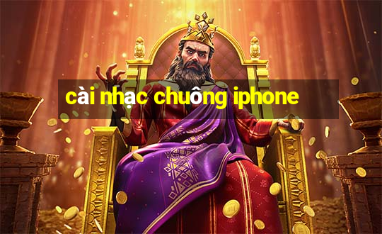 cài nhạc chuông iphone