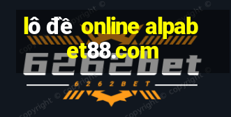 lô đề online alpabet88.com