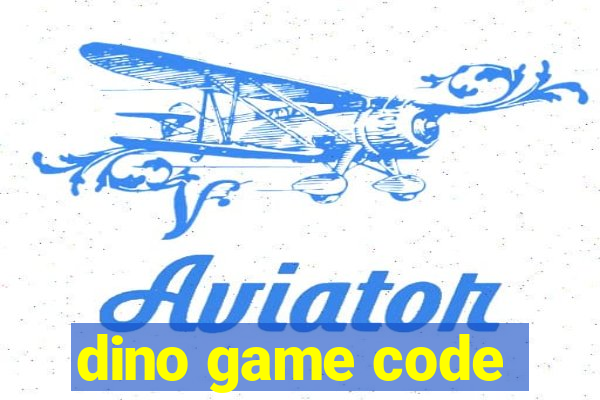 dino game code