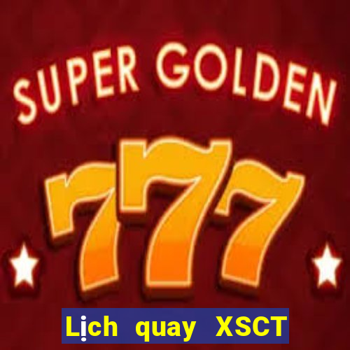 Lịch quay XSCT ngày 7