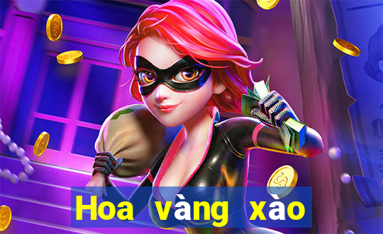 Hoa vàng xào củ cà