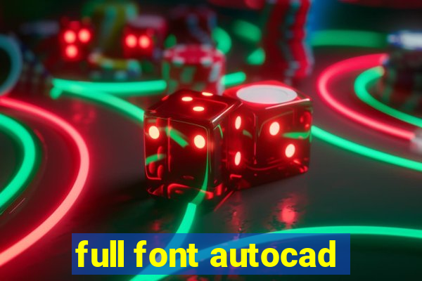 full font autocad