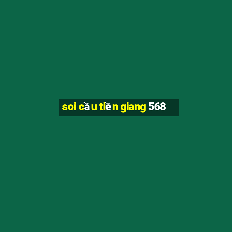 soi cầu tiền giang 568