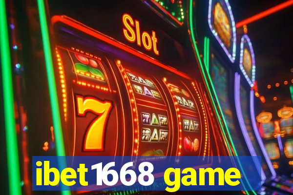 ibet1668 game