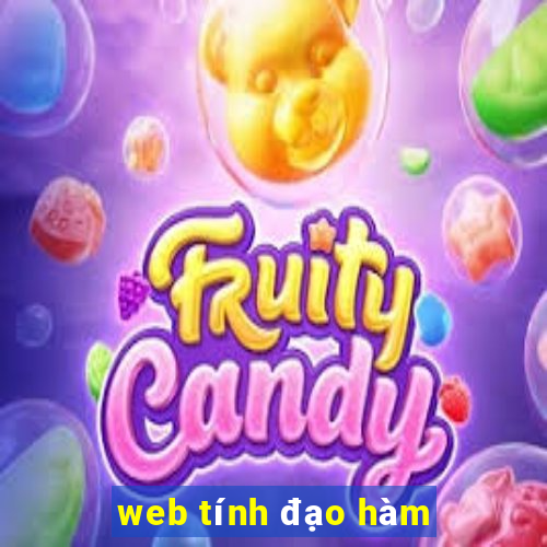 web tính đạo hàm