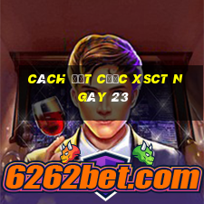 Cách đặt cược XSCT ngày 23