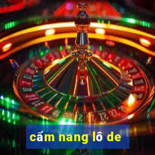 cẩm nang lô de