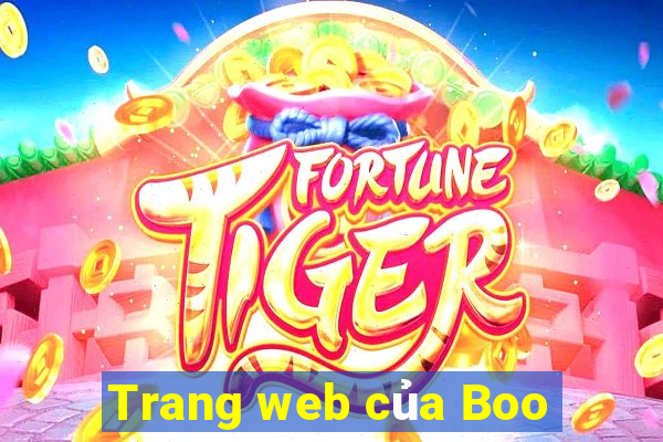 Trang web của Boo