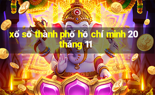 xổ số thành phố hồ chí minh 20 tháng 11