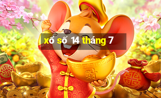 xổ số 14 tháng 7