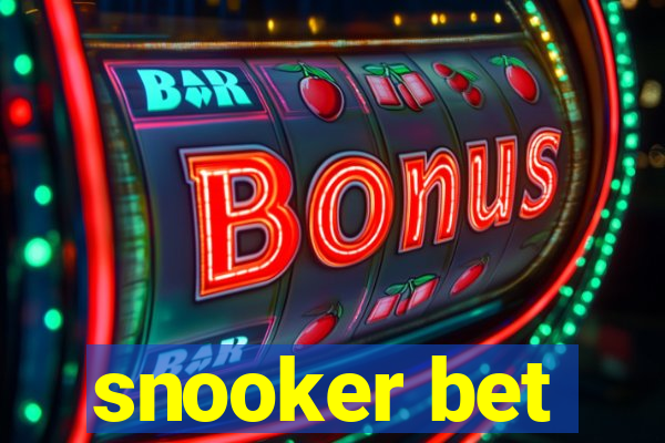 snooker bet