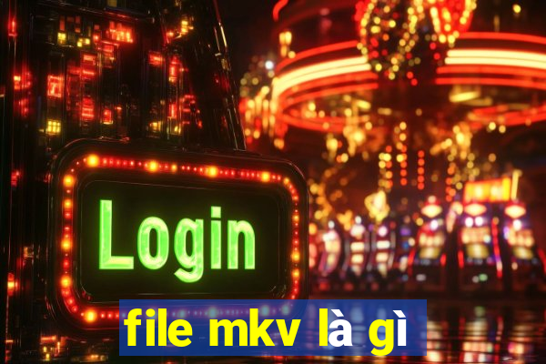 file mkv là gì