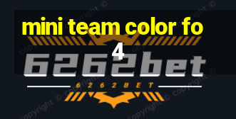 mini team color fo4