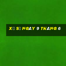 xổ số ngày 9 tháng 6