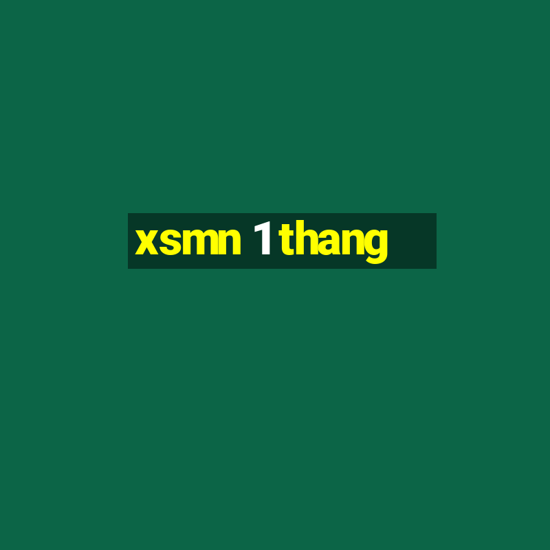 xsmn 1 thang