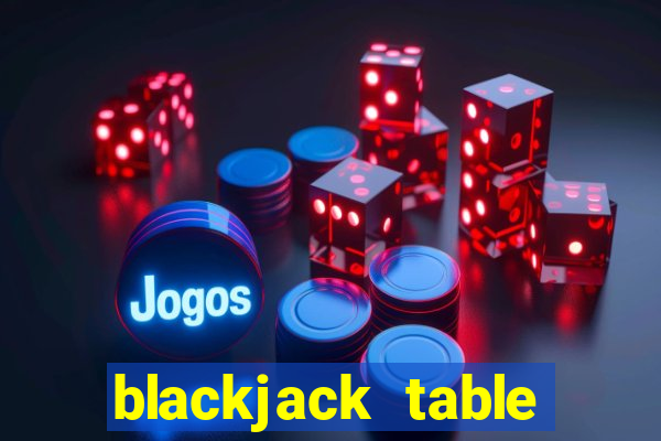 blackjack table game play