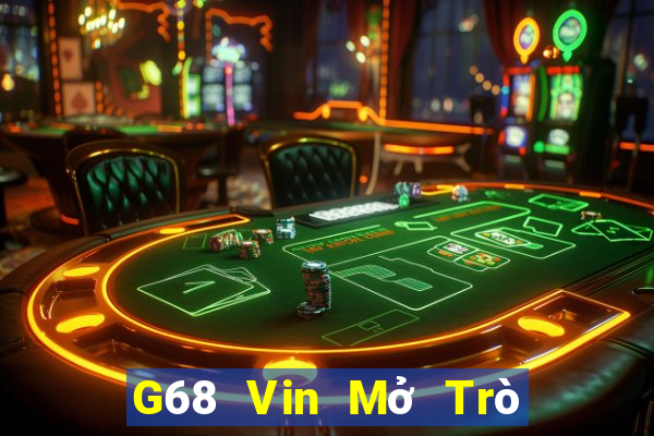 G68 Vin Mở Trò Chơi Ô Tô