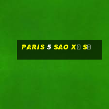 Paris 5 sao xổ số