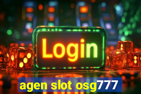 agen slot osg777